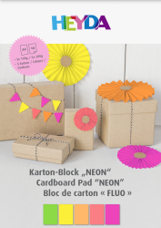 KartonBlock Neon 10er