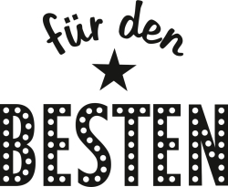 Stempel rund für den Besten