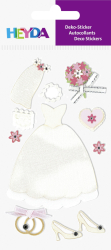 Heyda Sticker Mix Hochzeitskleid