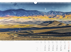 Bildkalender Reise um die Welt 44x3,