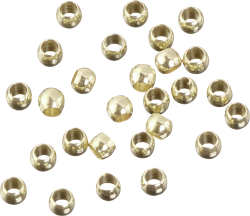 Quetschperlen 2mm gold