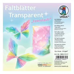 Bähr Transparentpapier Faltblätter