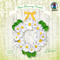 Bähr Paper Blooming Wreath Daisies