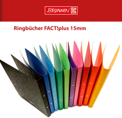 Brunnen Ringbuch A4 2R 15mm 13 Farben