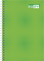 BuchkalenderFutura2 1W/2S grün,