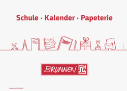 Brunnen Werbebeutel Papier A4 quer