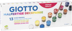 Giotto Malfertige Deckfarben Näpfchen