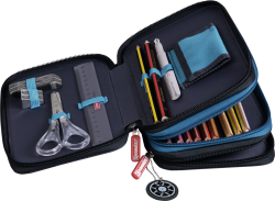 Brunnen Schüler-Etui 3 Reißvers Super- - 104912106