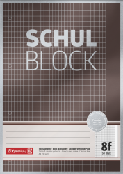 Brunnen Schulblock A4 Lin8f 50Bl Premium