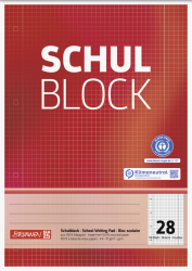 Schulblock A4 Lin28 50Bl RCP - 105260801