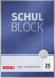 Schulblock A4 Lin25 50Bl Premium