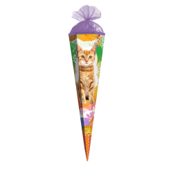 Roth Zuckertüte 50 cm eckig Katze