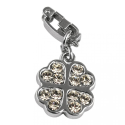 Rayher Shoe Charms Strass Kleeblatt